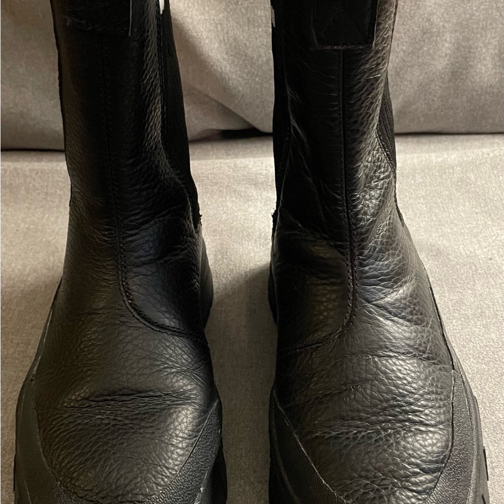 Puma Black Leather Boots